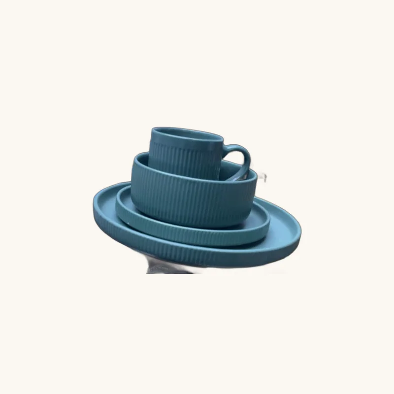 16-Piece Matte Ceramic Dinnerware Set